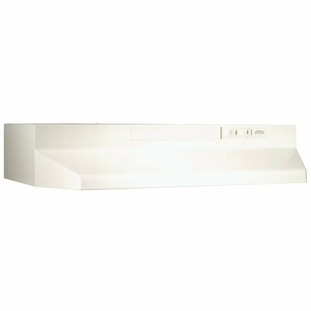 ALMO 30-Inch Bisque Convertible Under-Cabinet Range Hood with 220 CFM and 2 Fan Speeds 433022